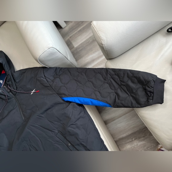 NWT - Reebok Men’s Thermowarm+Graphene Technology Padded Quarter Zip Jacket- XXL - Picture 6 of 12